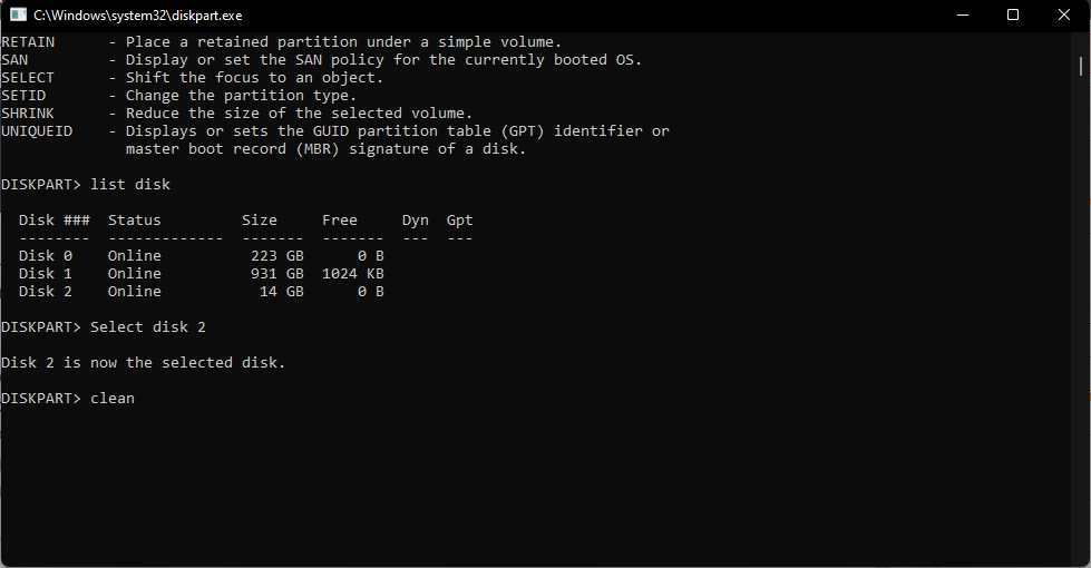 Make a bootable usb unbootable