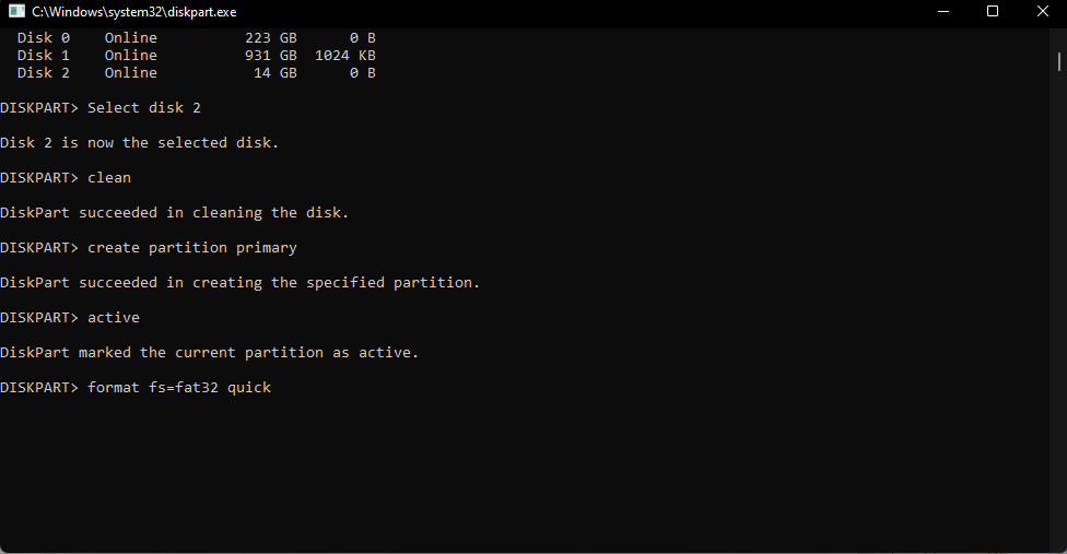 Make a bootable usb unbootable